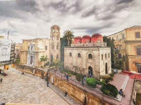 Ferienwohnung La Rosa Dei Venti " Ponente" Palermo Exterior foto