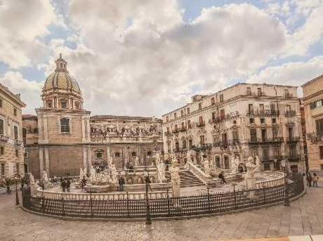Ferienwohnung La Rosa Dei Venti " Ponente" Palermo Exterior foto